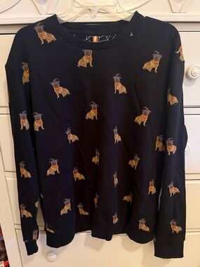 Denim & Flower Ricky Singh Men’s Large Long sleeve sweatshirt, NWOT
